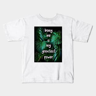 Being me Kids T-Shirt